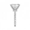 Emeraldina Halo Ring
