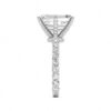 Emeraldina Halo Ring